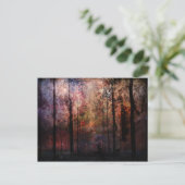Winternacht Briefkaart (Staand voorkant)