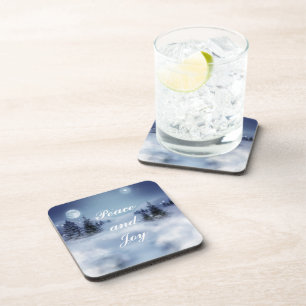 Winternacht Drankjes Onderzetter