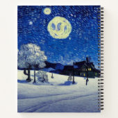 Winternacht Notitieboek (Achterkant)