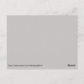 Winternachttijd Briefkaart (Achterkant)