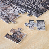 Winterochtend II Natuur Landschap Legpuzzel (Zijkant)