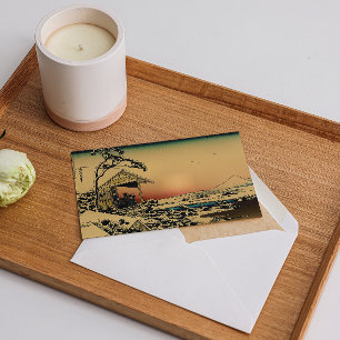 winterochtend op de berg Fuji