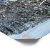 Winterolie van Storm Poster (Hoek)