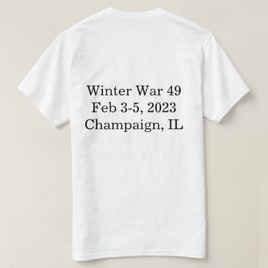 Winteroorlog 49 Shirt (Design achterkant)