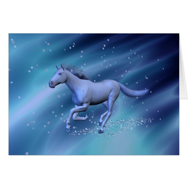 Winterpaard (Voorkant Horizontaal)