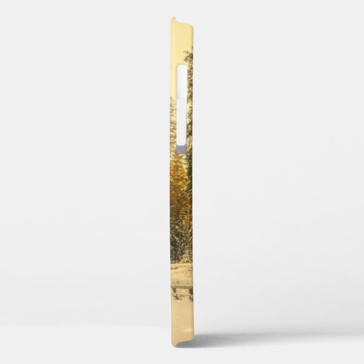 winterpad met pijnbomen Case-Mate iPhone case (Achterkant / Links)
