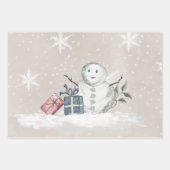 Winterpakbladen Inpakpapier Vel (Voorkant 2)