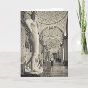 Winterpaleis en Hermitage-museum Feestdagen Kaart
