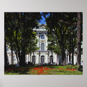 Winterpaleis en Hermitage Museum Poster