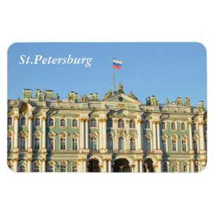 Winterpaleis in Sint-Petersburg, Rusland Magneet