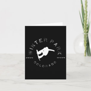 Winterpark Colorado Graphic Snowboard T Kaart