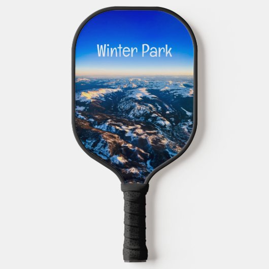 Winterpark Colorado Pickleball Pickleball Paddle (Voorkant)