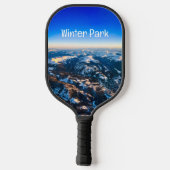 Winterpark Colorado Pickleball Pickleball Paddle (Achterkant)
