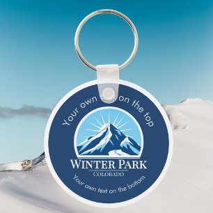Winterpark Colorado skivakantie Sleutelhanger
