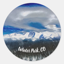 Winterpark Colorado Sticker