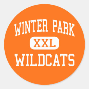 Winterpark - Wildcats - Hoog - Winterpark Ronde Sticker