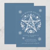 Winterpartij Kaart (Voorkant / Achterkant)