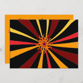 Winterpartij Kaart (Voorkant / Achterkant)