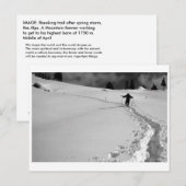 WINTERPATH BRIEFKAART (Voorkant / Achterkant)