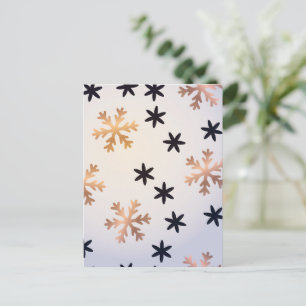 Winterpatroon 12 briefkaart