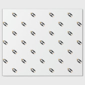 WINTERPENGUIN AFSNIJDEN CADEAUPAPIER (Vlak)