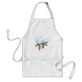 Winterpine Cones Standaard Schort (Voorkant)