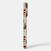 Winterpinecones en rode bessen Case-Mate iPhone case (Achterkant / Rechts)