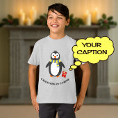 Winterpinguïn schattig speeltje t-shirt