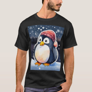 Winterpinguïn T-shirt – Schattige & Gezellig Koud 