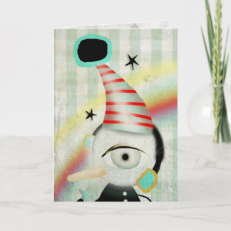 Winterpinguïnkaart Feestdagen Kaart