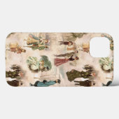 winterplezier sneeuwscènes Case-Mate iPhone case (Achterkant (horizontaal))