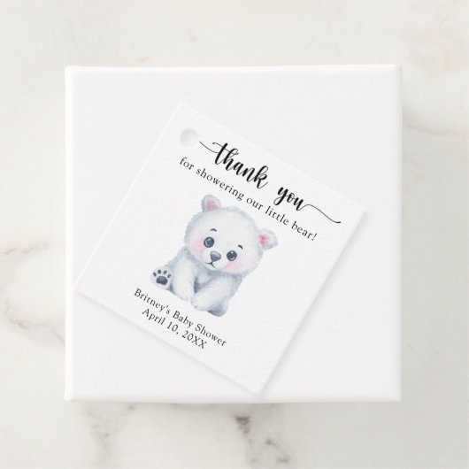 Winterpolar beer - dank u bedankjes labels (In situ)