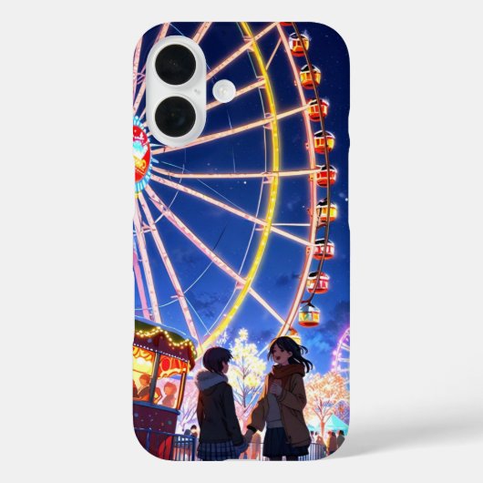 Winterpretpark Case-Mate iPhone Case (Achterkant)