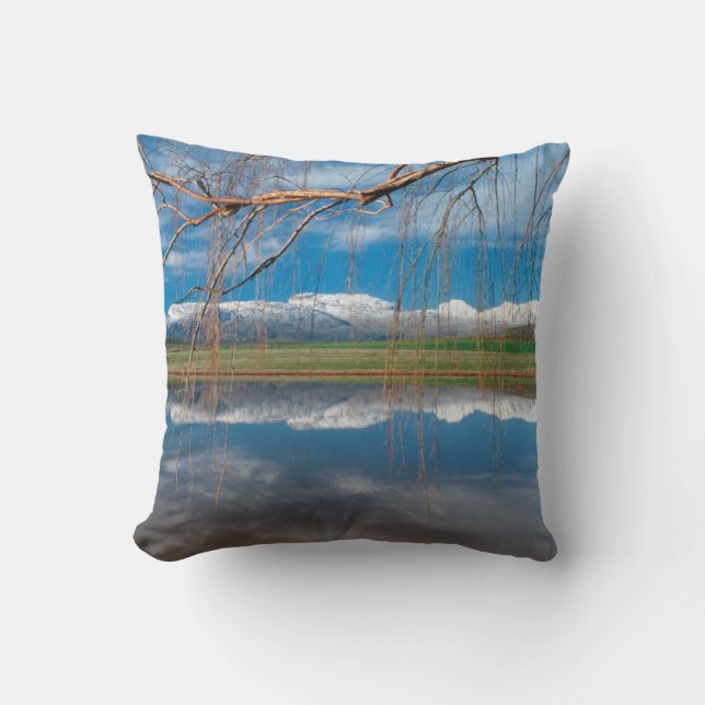 Winterreflecties. Ceres, Boland District Kussen (Voorkant)