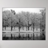 Winterreflecties Poster (Voorkant)