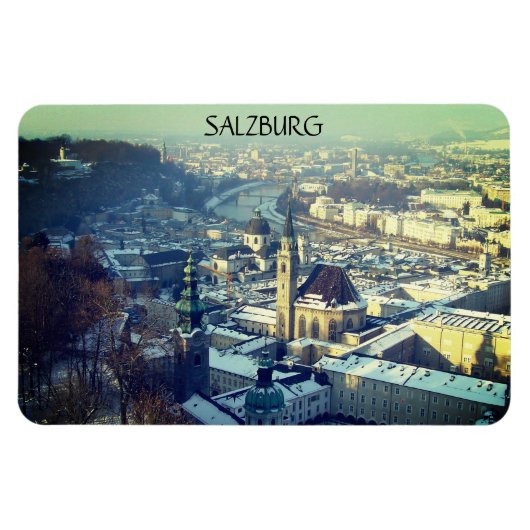 winterrivier salzburg magneet (Horizontaal)