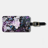 WinterRoos en Bagagelabel van Butterflies (Voorkant horizontaal)