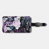 WinterRoos en Bagagelabel van Butterflies (Achterkant horizontaal)