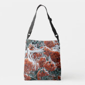 Winterrowanbessen Crossbody Tas (Achterkant)