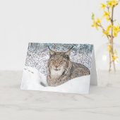 "Winter's Child" Groet Kaart (Gele Bloem)