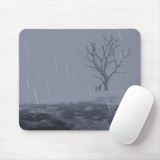 Winter's Chill Mousepad Muismat (Met muis)