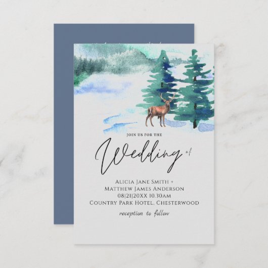 Winters Come Berghuwelijk (Voorkant / Achterkant)