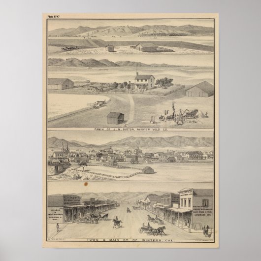 Winters Dutton ranch Poster (Voorkant)