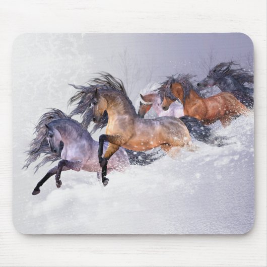 Winter's Flight Mousepad Muismat (Voorkant)