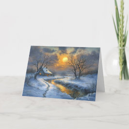 Winter's Glow Christmas Kaart