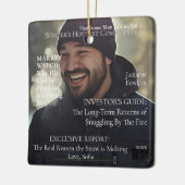 Winter's Hottest Commodity magazine husband Keramisch Ornament (Links)