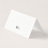 Winters Nachtkerstkaart Kaart (Achterkant)