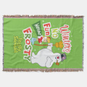 Winter's No Fun without Frosty the Snowman™ Deken (Voorkant)