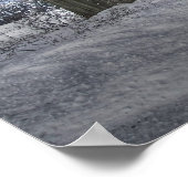 Winters schuur poster (Hoek)