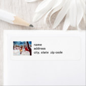 Winters Serenity Kardinaal Verzending Etiket (Insitu)